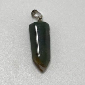 Fancy Jasper Pendulum Point Pendant